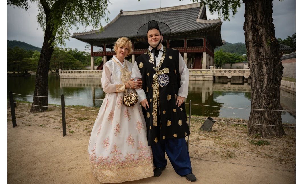 Fall route through South Korea: Seoul–Yongin–Gangneung