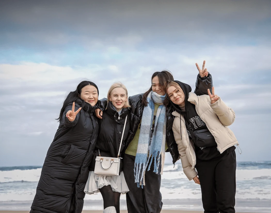 First snow: Seoul + Gangneung + Suwon