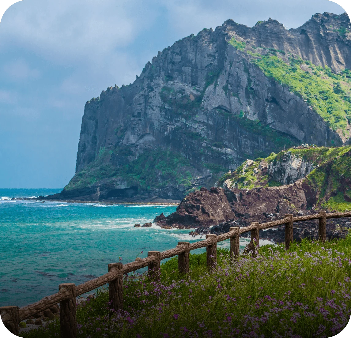 Location: Seongsan Ilchulbong volcanic peak
