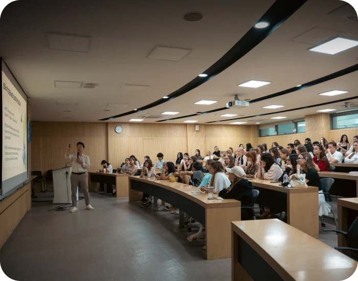 Language camp for adults