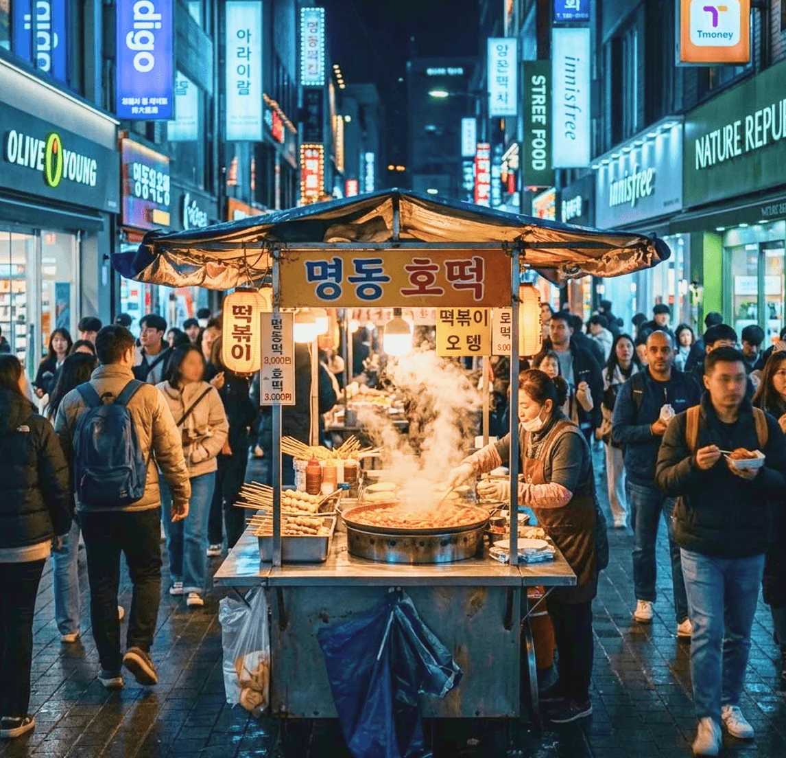 Location: Myeongdong Street