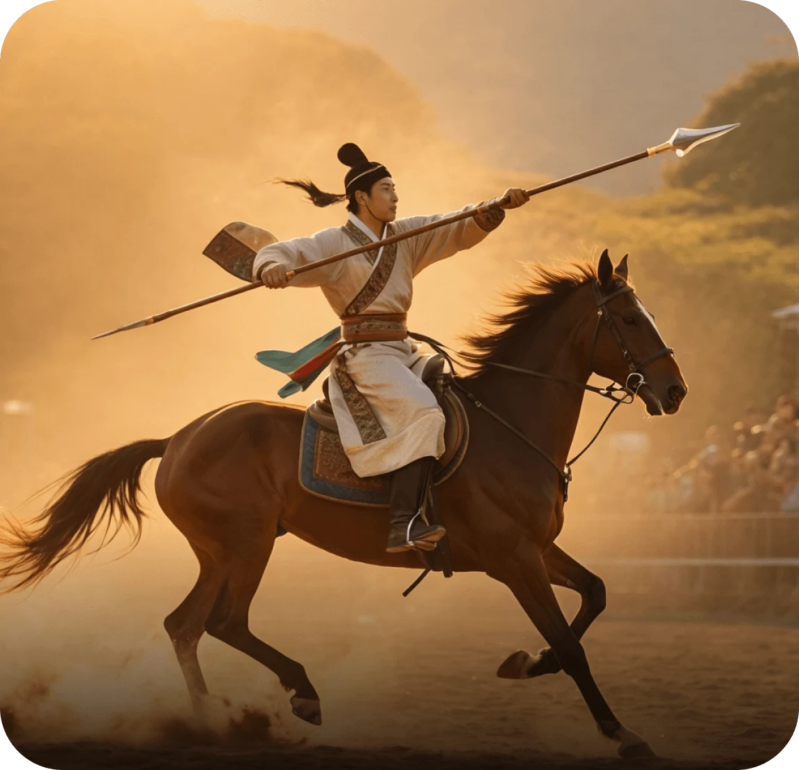 Location: "Battle of the Three Kingdoms" horse show