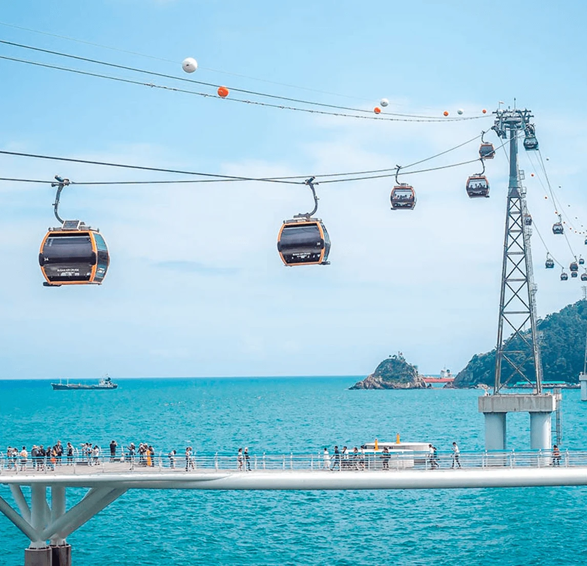 Location: Songdo cable car