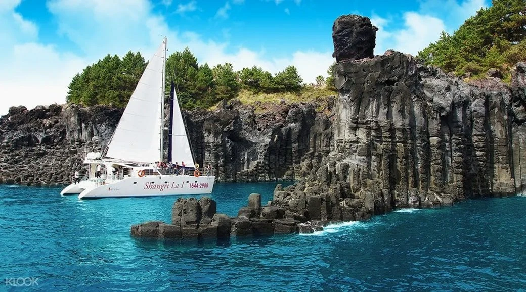 Sea cruise on jeju