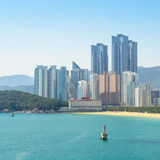 Walk along Haeundae Beach