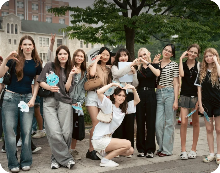 Language camp for teens