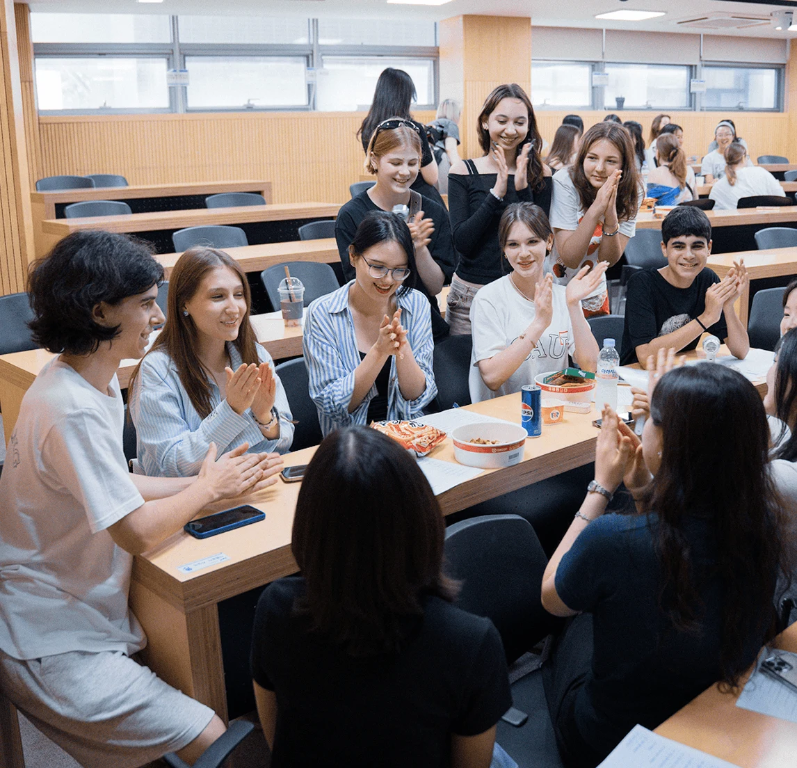 Location: Conversation practice with university students