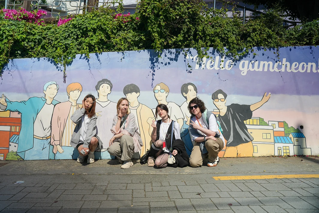 Unconventional routes across Korea